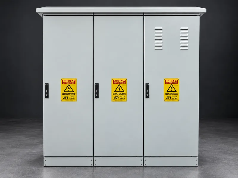 HDS Serisi - Harici Dikili Modüler Pano elektrik panosu ve pano kabini